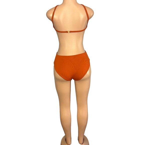 Fella Sabath Cut Out Full Piece Swim Tobacco - Picture 8 of 9